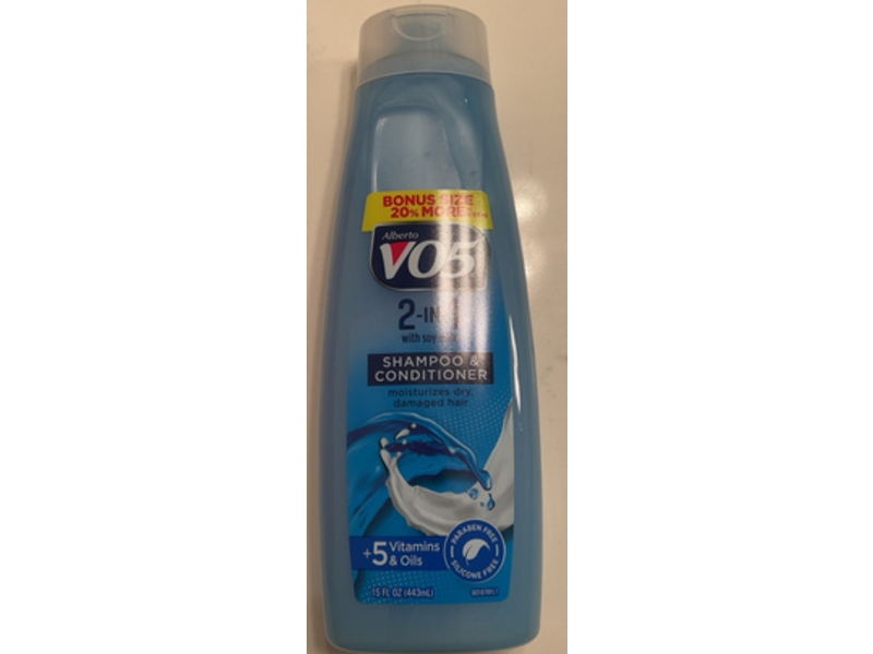 Vo5 2 iN 1 Shampoo & Conditioner, 15 fl oz/443 mL
