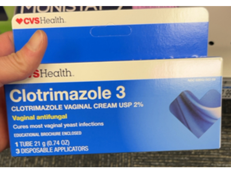 Cvs Health Clotrimazole Vaginal Cream, 0.74 oz/21 g