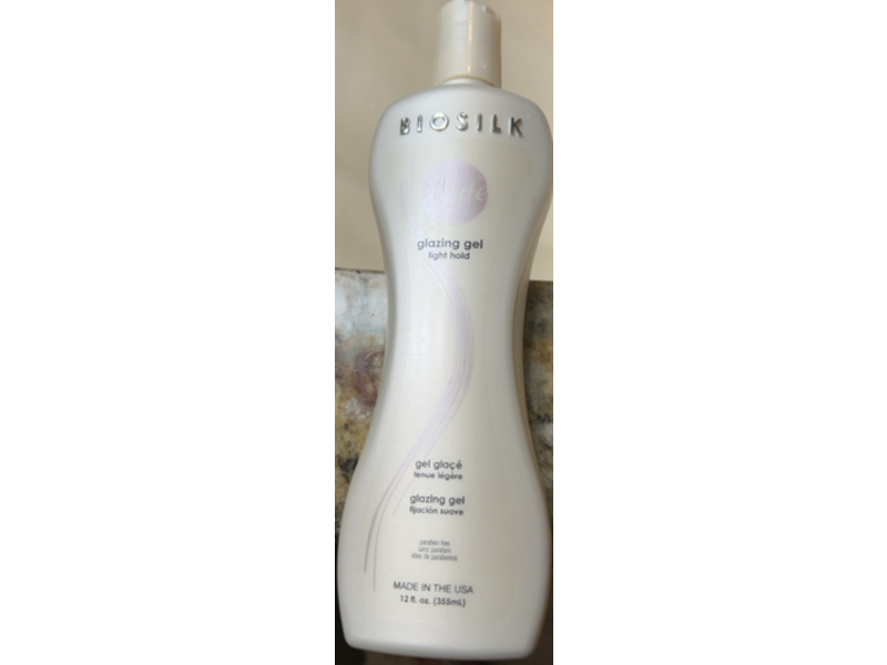 BioSilk Silk Therapy Glazing Gel Light Hold, 12 fl oz/355 mL