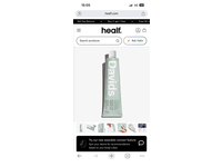 Davids Whitening + Antiplaque Premium Toothpaste, Natural Peppermint, 5.25 oz/149 g - thumbnail 2