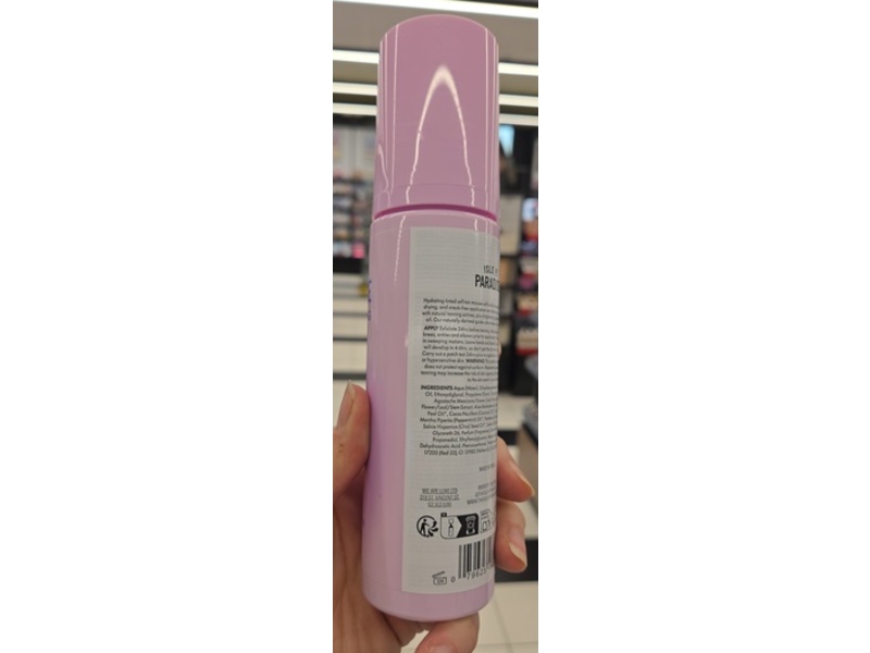 Isle Of Paradise Tinted Self Tanning Mousse, Dark, 6.76 fl oz/200 mL