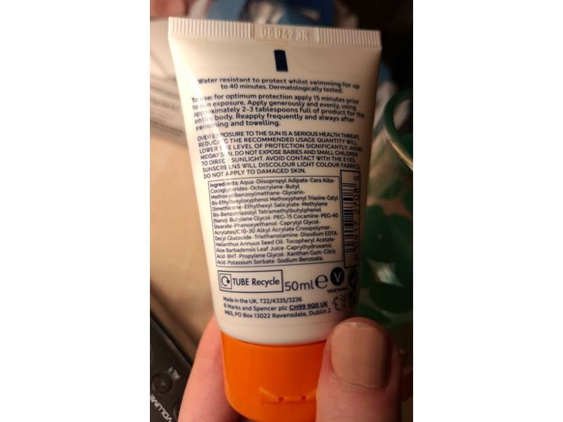 M & S Beauty Sun Smart Moisture Protect Sun Lotion, SPF 50+, 50 mL