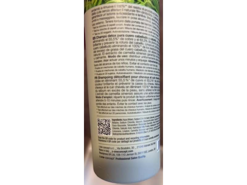 milk_shake Deep Detox Shampoo, 10.1 fl oz/300 mL