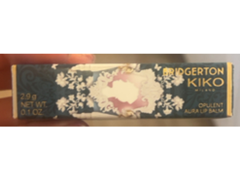 Kiko Milano Bridgerton Opulent Aura Lip Balm, Lady Lilac, 0.1 oz/2.9 g