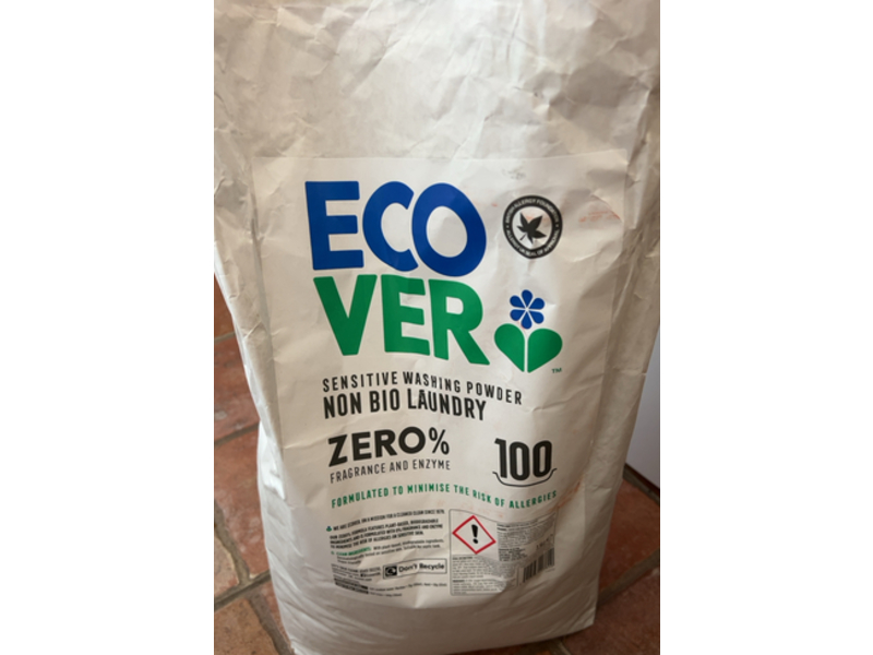 Ecover Sensitive Washing Powder Non Bio Laundry, 7.5 kg