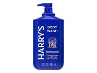 Harry's Body Wash, Redwood Evergreen & Thyme, 30 fl oz/887 mL - Image 2