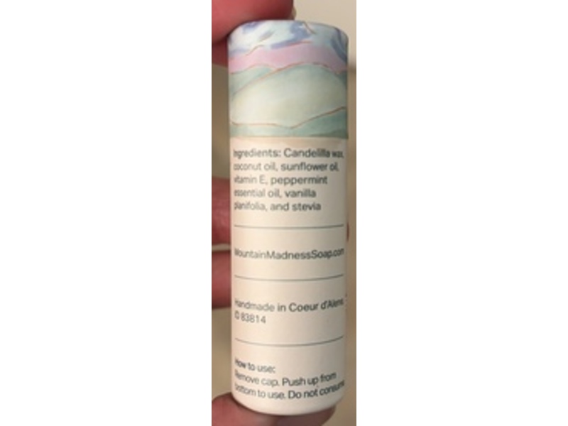 Mountain Madness Lip Balm, Double Mint, 0.15 oz