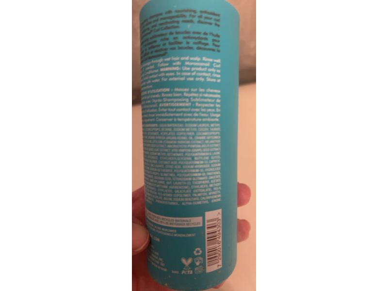 Moroccanoil Curl Enhancing Shampoo, 8.5 fl oz/250 mL