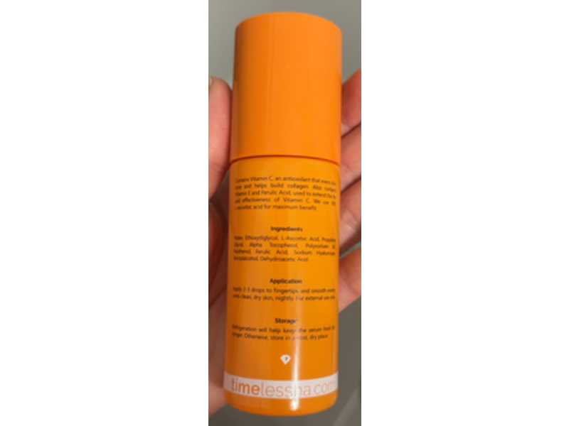 Timeless Skin Care, 10% Vitamin C, Ferulic Acid & Vitamin E, 1.7 fl oz/50 mL