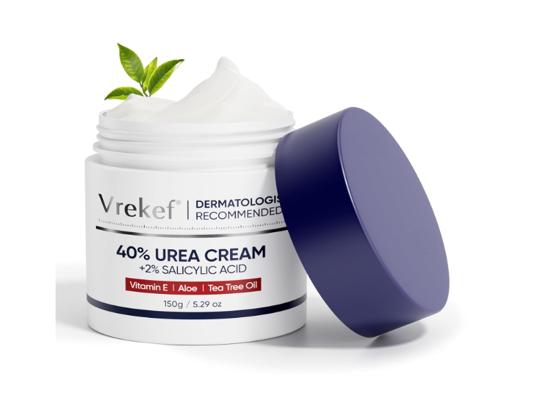 Vrekef 40% Urea Cream + 2% Salicylic Acid, 5.29 oz/150 g