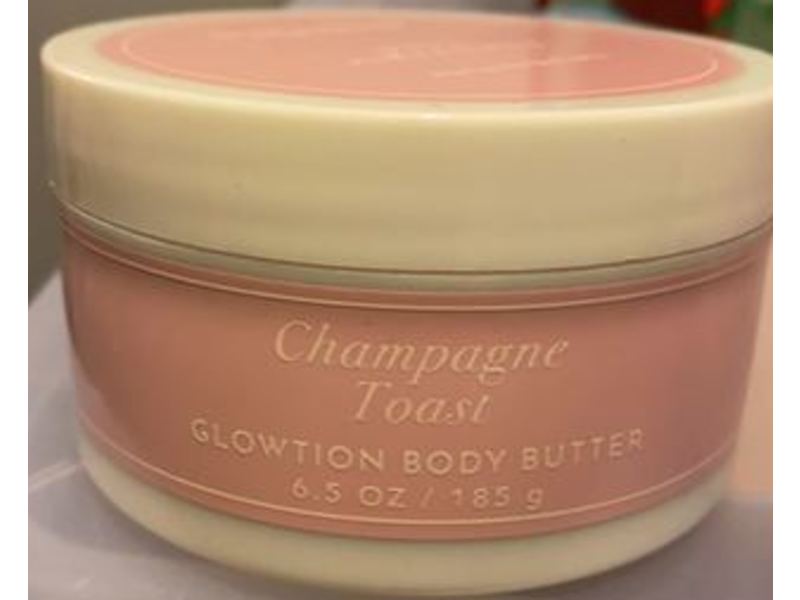 Bath & Body Works Glowtion Body Butter, Champagne Toast, 6.5 oz/185 g