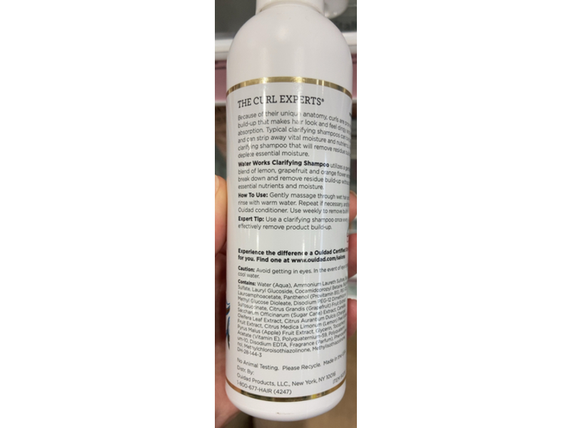Ouidad Water Works Clarifying Shampoo, 8.5 fl oz/250 mL