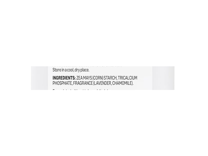 Amazon Basics Baby Powder, Lavender & Chamomile Cornstarch, 15 oz/425 g