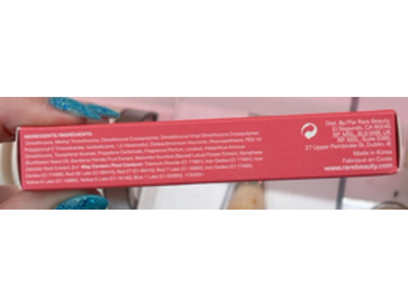 Rare Beauty Lip Souffle Creme, Motivate, 0.13 fl oz/3.9 mL