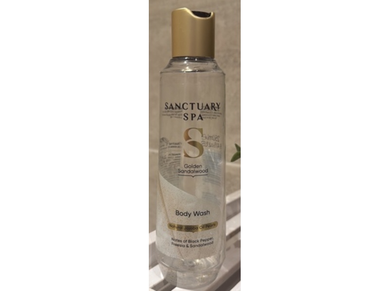 Sanctuary Spa Body Wash, Golden Sandalwood, 8.4 fl oz/250 mL
