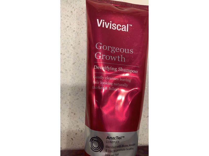 Viviscal Gorgeous Growth Densifying Shampoo, Ana:Tel Complex, 8.45 fl oz/250 mL