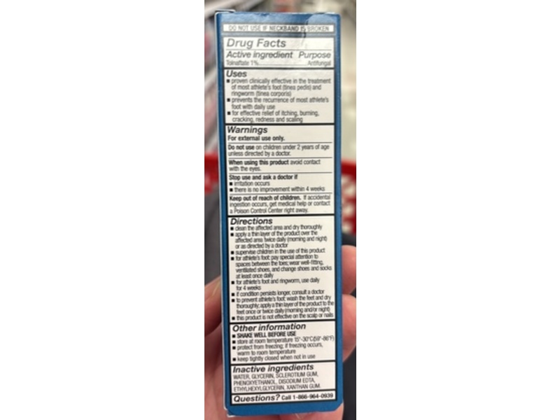 up&up Antifungal Liquid, Tolnaftate 1%, 1 fl oz/30 mL