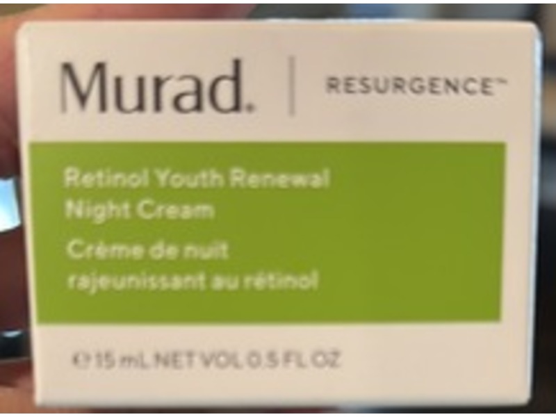 Murad Resurgence Ratinol Youth Renewal Night Cream, 0.5 fl oz/15 mL