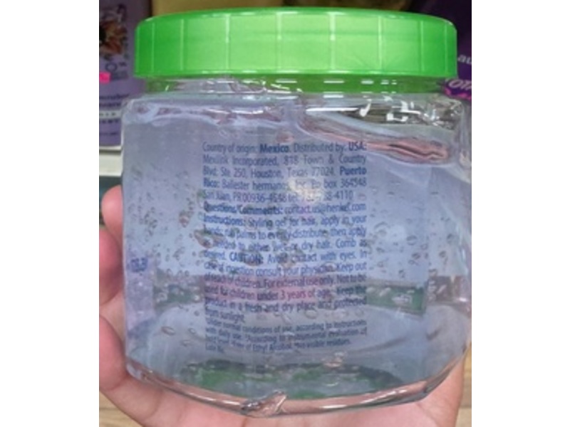 Xtreme Pro-Expert Styling Gel, Aloe Vera, 15.87 oz/450 g