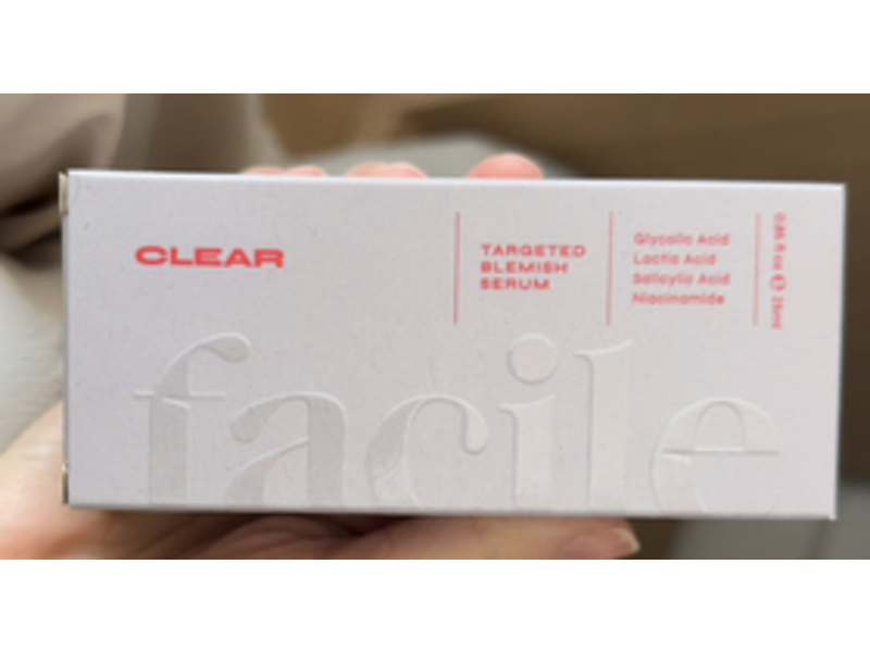 Facile Clear Targeted Blemish Serum, 0.85 fl oz/25 mL