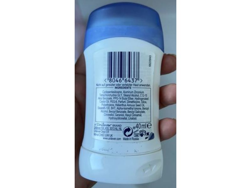 Dove Moisturizing Cream Antiperspirant, Original, 40 mL