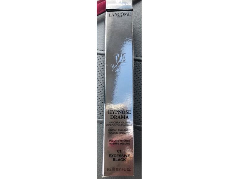 Lancome Hypnose Drama Instant Full Body Volume Mascara, 01 Excessive Black, 0.21 fl oz/6.5 ml