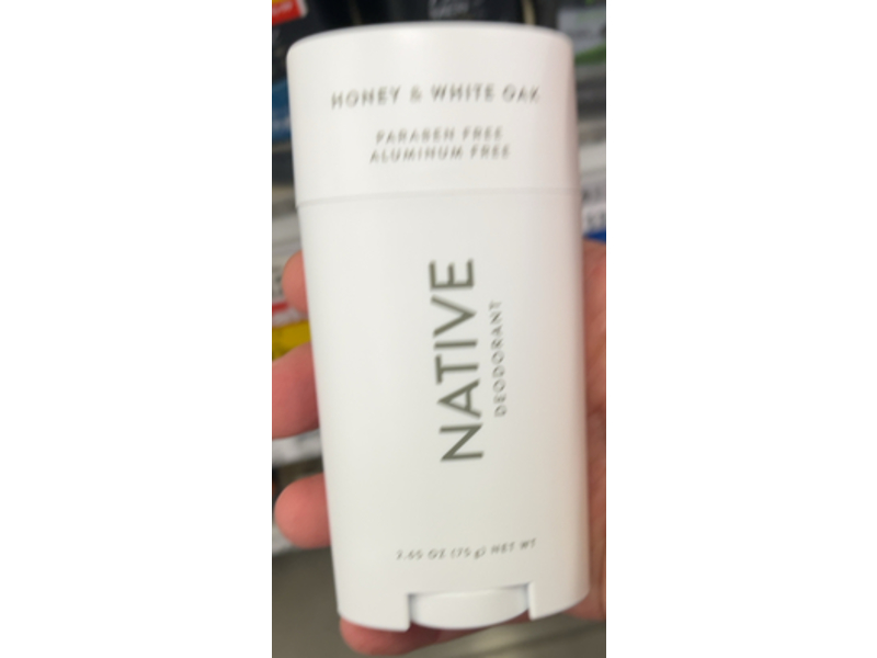 Native Deodorant, Honey & White Oak, 2.65 oz/75 g