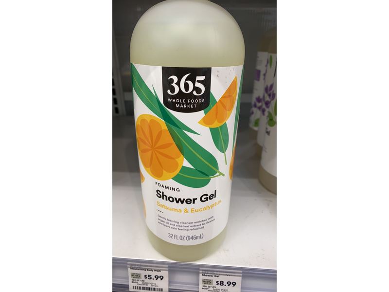365 Everyday Value, Shower Gel Satsuma & Eucalyptus, 32 Fl Oz