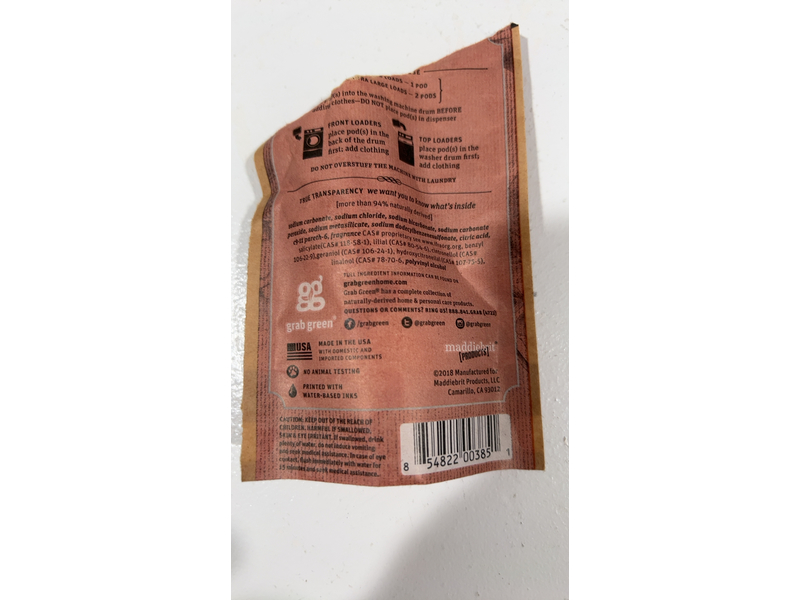 Stoneworks Laundry Detergent Pods, 1.05 oz/30 g