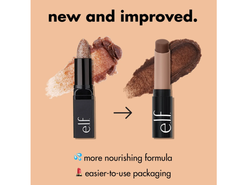 e.l.f. Cosmetics Lip Exfoliator, Coconut, 0.1 oz/3 g