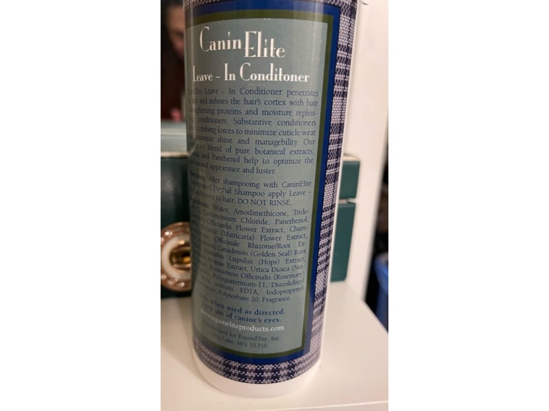 Canine Elite Leave-In Conditioner, 16 fl oz/473 mL