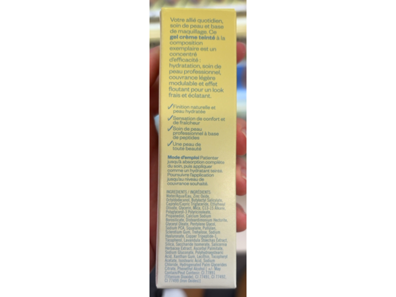 Kosas BB Burst Tinted Gel Cream, Medium Tan Neutral Cool 30, 1 fl oz/30 mL