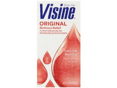 Visine Original Redness Relief, 1/2 fl oz/15 mL