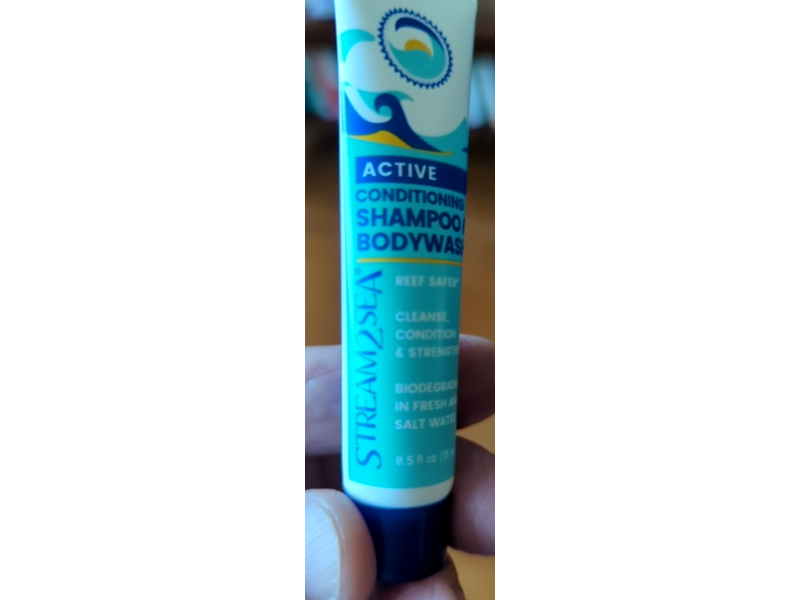 Stream2Sea Active Conditioning + Shampoo & Body Wash, 0.5 fl oz/15 mL