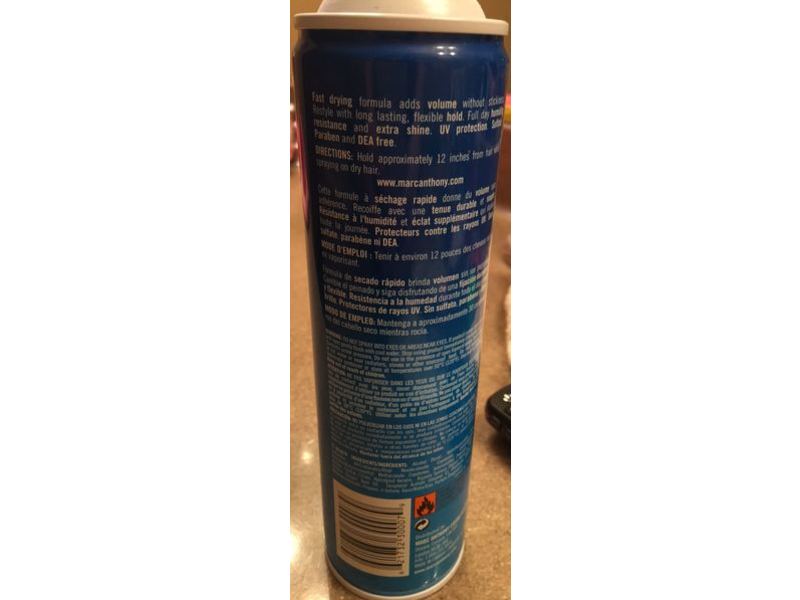 Marc Anthony Extra Hold Hairspary, Nourishing Argan Oil Of Morocco, 8.8 fl oz/300 mL