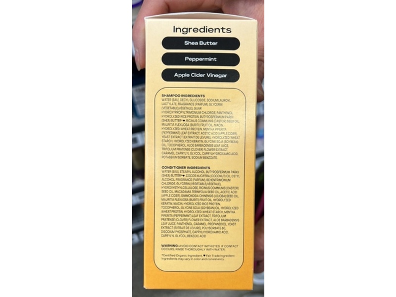 SheaMoisture Strengthen & Restore Shampoo & Conditioner Set, Jamaican Black Castor Oil, 13 fl oz/384 mL