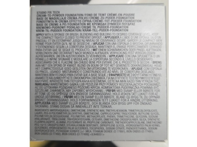 M.A.C Cosmetics Studio Fix Tech Cream-To-Powder Foundation, NC35, 0.35 oz/10 g