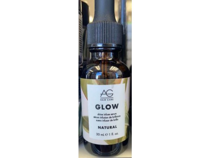 Ag Hair Glow Shine Infuse Serum, Natural, 1 fl oz/30 mL