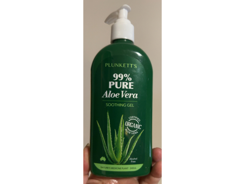Plunkett's Soothing Gel, Aloe Vera, 240 mL