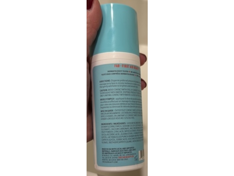 First Aid Beauty Brightening Micro Powder Exfoliant, Vitamin C, 2 oz/56 g