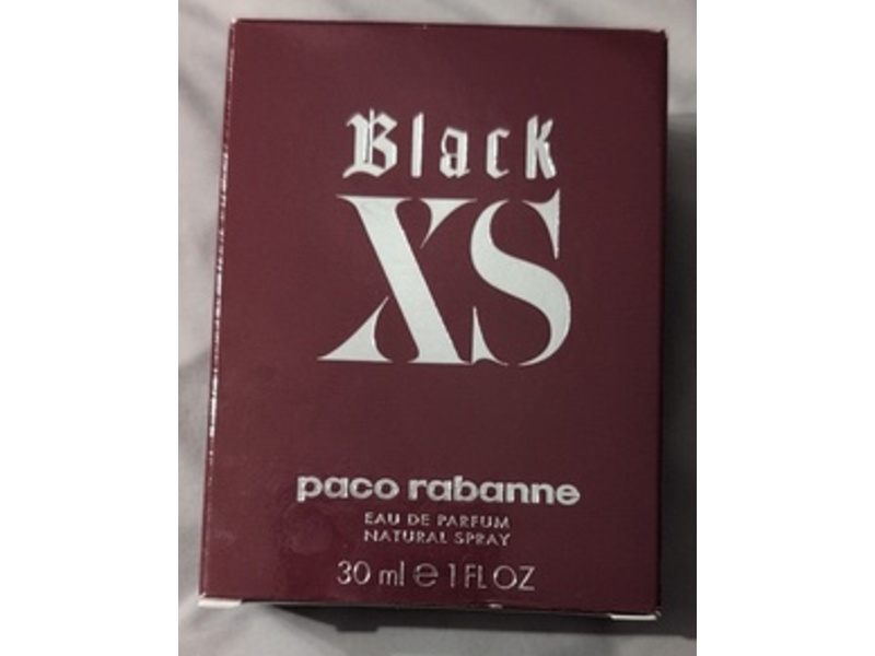 Paco Rabanne Eau De Parfum Spray, Black XS, 1 fl oz/30 mL