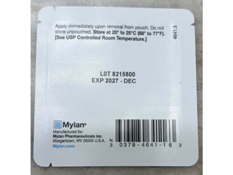 Estradiol Transdermal System, USP, 0.075 mg, Mylan (Rx)