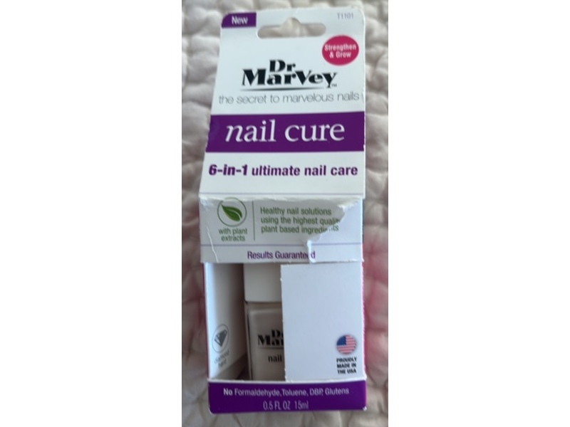 Dr. Marvey 6-In-1 Ultimate Nail Care, 0.5 fl oz/15 mL