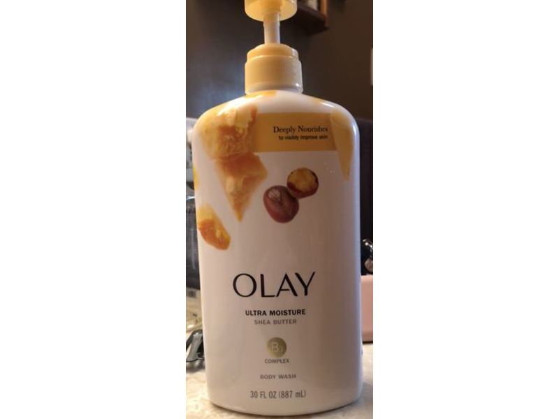 Olay Ultra Moisture Body Wash, Shea Butter, B3 Complex, 30 fl oz/887 mL