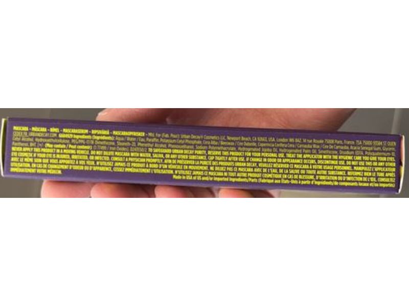 Urban Decay Lash Freak Volumizing Mascara, Black, 0.067 fl oz/2 mL