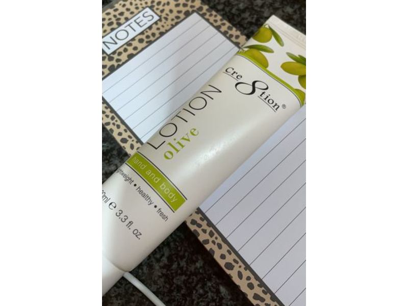 Cre8tion Hand And Body Lotion, Olive, 3.3 fl oz/100 mL