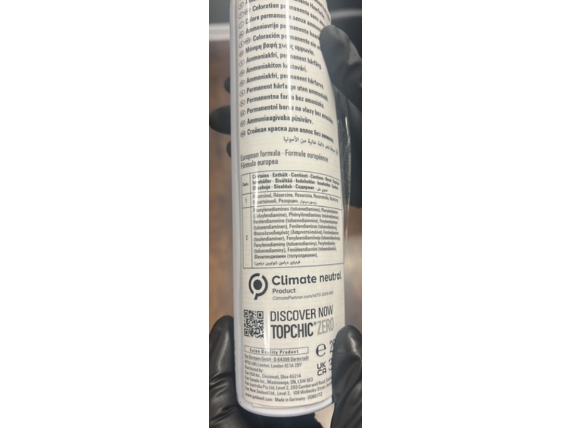 Goldwell Topchic Zero Permanent Hair Color, 6N Dark Natural Blonde, 8.6 oz/245 g