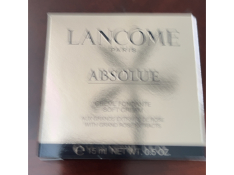 Lancome Paris Absolue Soft Cream, 0.5 oz/15 mL