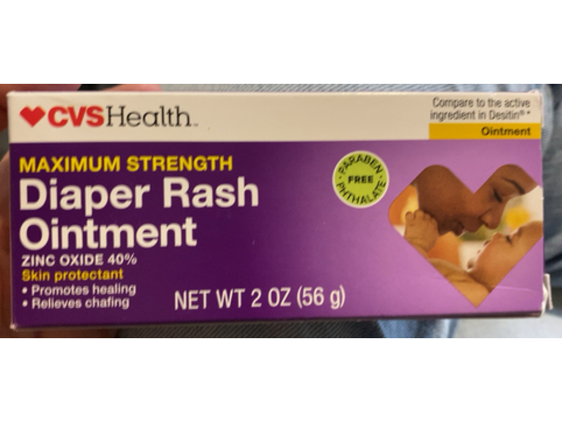 Cvs Health Diaper Rash Ointment, 2 oz/56 g Ingredients and