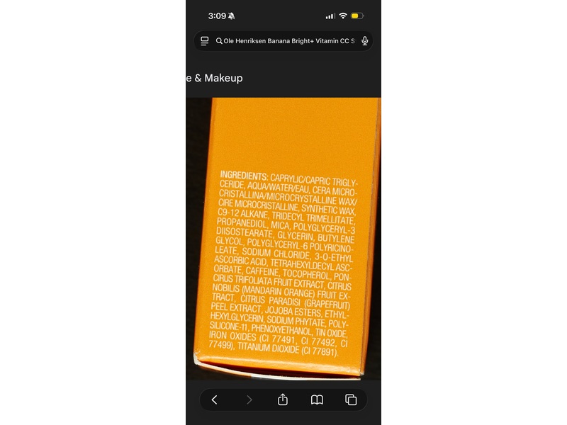 Ole Henriksen Truth Bright Vitamin C Eye Stick, Banana, 0.13 oz/3.7 g